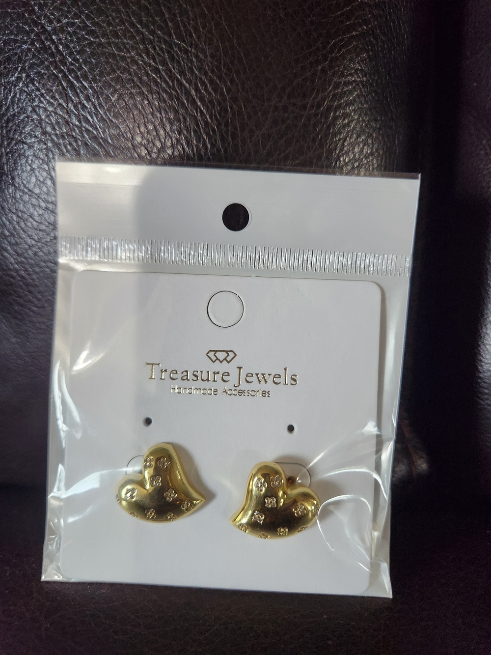 Amelia Heart Stud